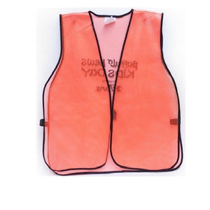 Hi-Vis Orange Safety Vest from Sunset Survival and First Aid