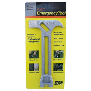 4-in-1 Gas and Water Shut-Off Tool from Sunset Survival and First Aid