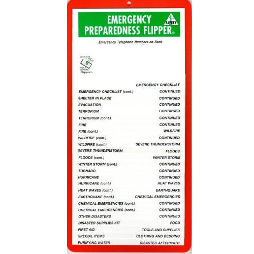 Emergency Preparedness Flip Chart
