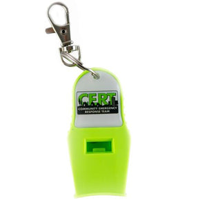 CERT Whistle Green for Community CERT Teams