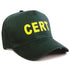 CERT Baseball Cap from Sunset Survival and First Aid