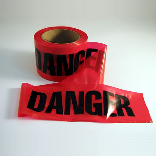 Barricade Tape, Red, DANGER from Sunset Survival and First Aid