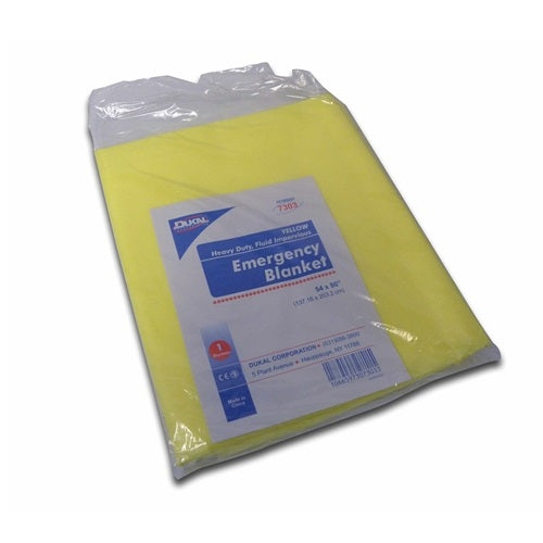Yellow Paramedic Blanket Emergency Tarp, EMT, Law Enforcement Police