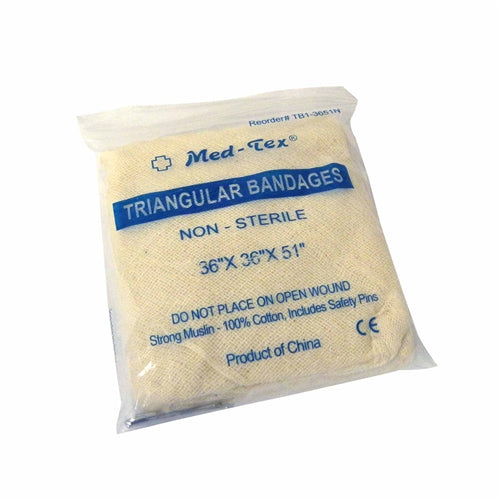 Triangular Bandages - Pack of 20, Also makes a handy Emergency Sling!