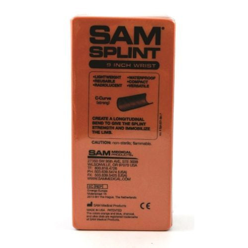 9-in. SAM Splint from Sunset Survival and First Aid