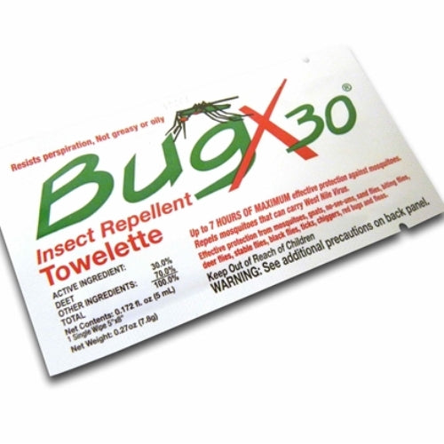 Insect Repellent Towelette - pack of 5 from Sunset Survival and First Aid