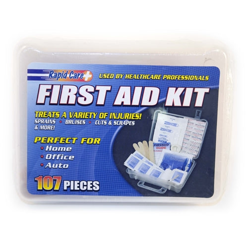 110-pc Travel First Aid Kit in Case from Sunset Survival and First Aid