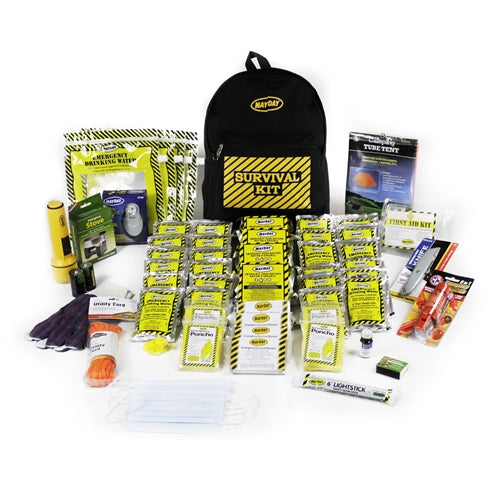 Deluxe 4-person Emergency Backpack Kit from Sunset Survival and First Aid