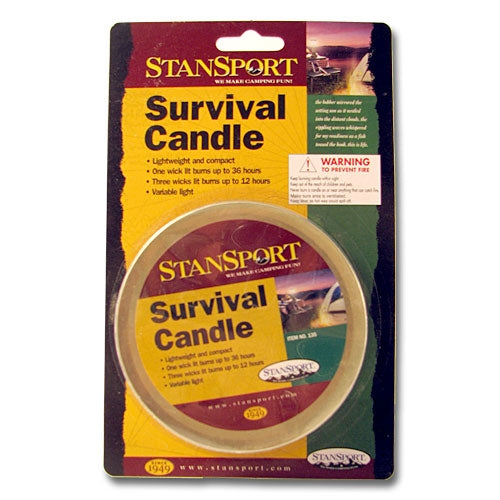 Survival Candle from Sunset Survival and First Aid