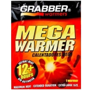 Mega Warmer - Pack of 3  - Large, up to 12 hrs instant heat from Sunset Survival and First Aid