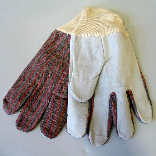 Leather Palm Work Gloves - pair from Sunset Survival and First Aid