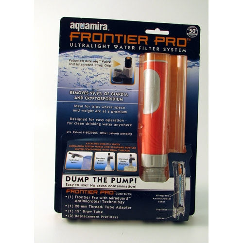 Frontier Pro Emergency Water Filter - 50-gal from Sunset Survival and First Aid