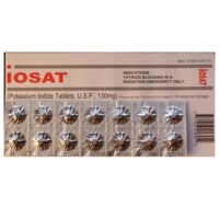 M-11174 IOSAT Potassium Iodide Radiation Pills Disaster Preparedness PPE Protective Gear