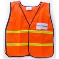 MSH55TR Legend Safety Vest with ID Pockets, Sunset Survival Triage Supplies